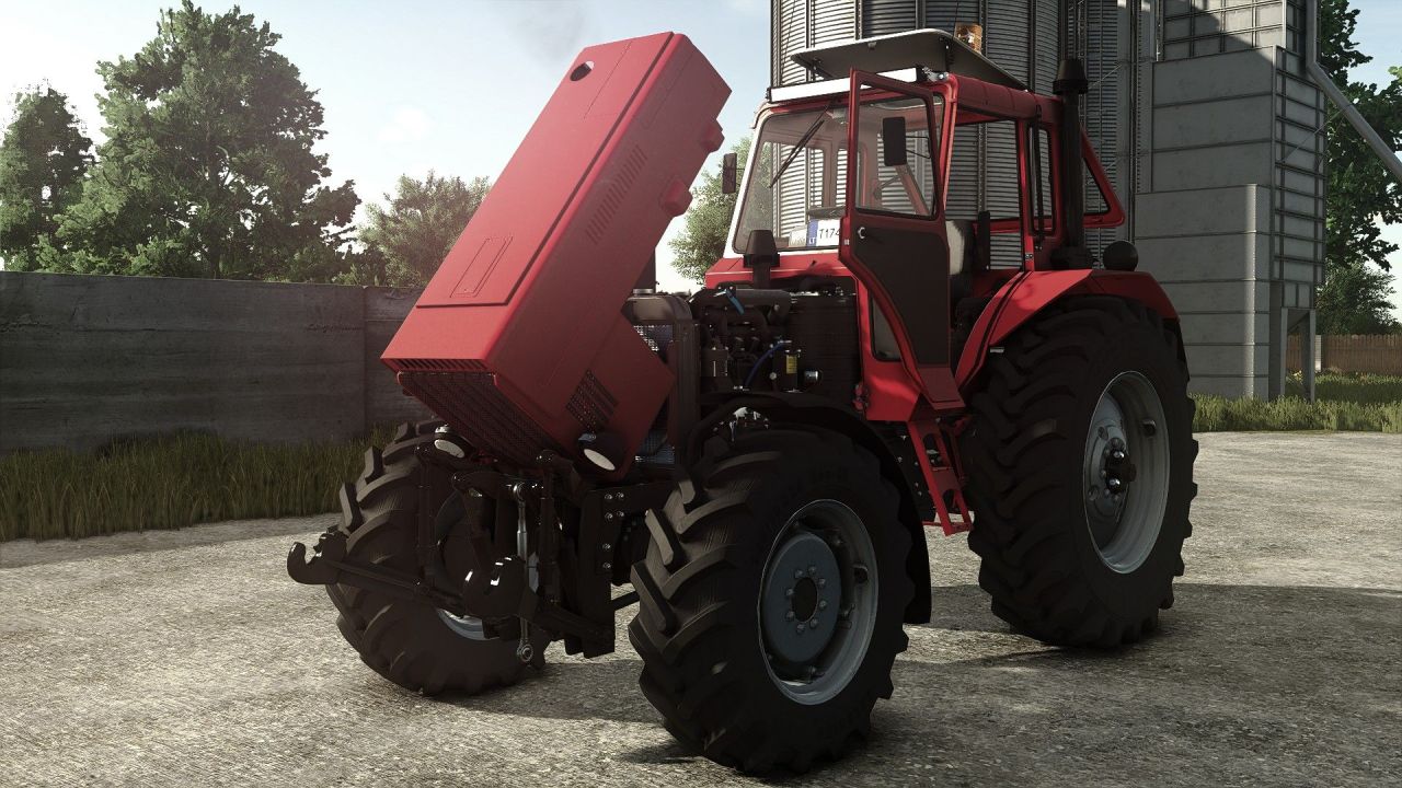 Трактор MTZ 82 BLK для Farming Simulator 25