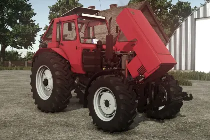 Трактор MTZ 82 BLK для Farming Simulator 25 — 4