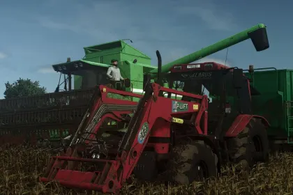 Трактор MTZ 1221.3 для Farming Simulator 25