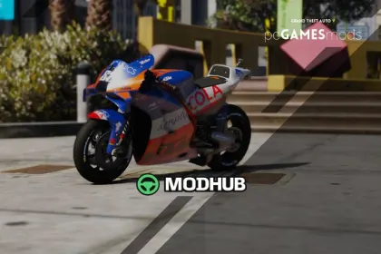 Мотоцикл KTM RC16 MotoGP'20 Miguel Oliveira для GTA 5 — 4