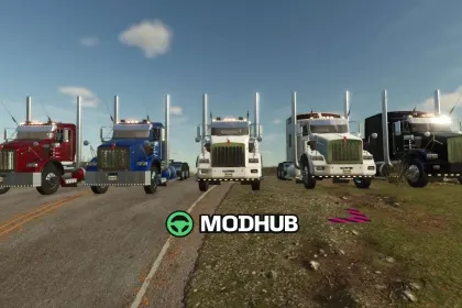 Вантажівка Kenworth T800 Rework V1.4.1 для FS25