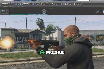 AK-Pistole für GTA 5