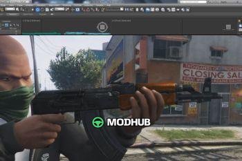 AK-Pistole für GTA 5
