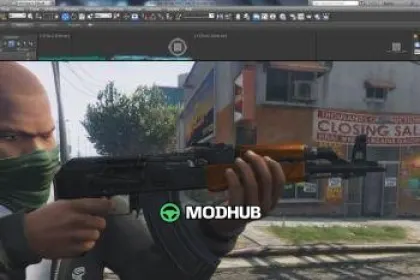 AK-Pistole für GTA 5 — 4