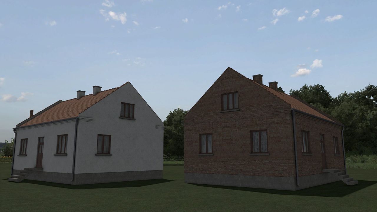Пакет будиночків Small Farmhouse для Farming Simulator 25