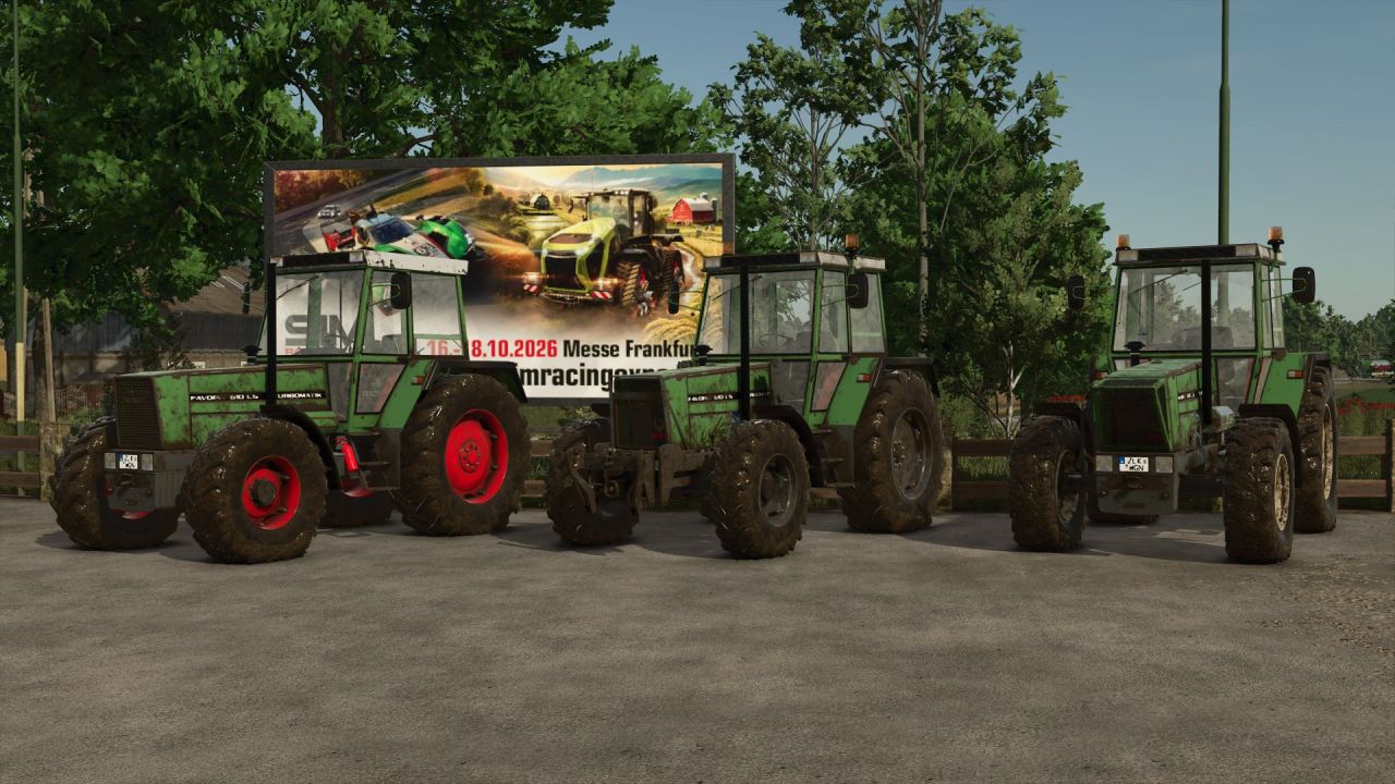Трактор Fendt 610 LS Turbomatik для Farming Simulator 25