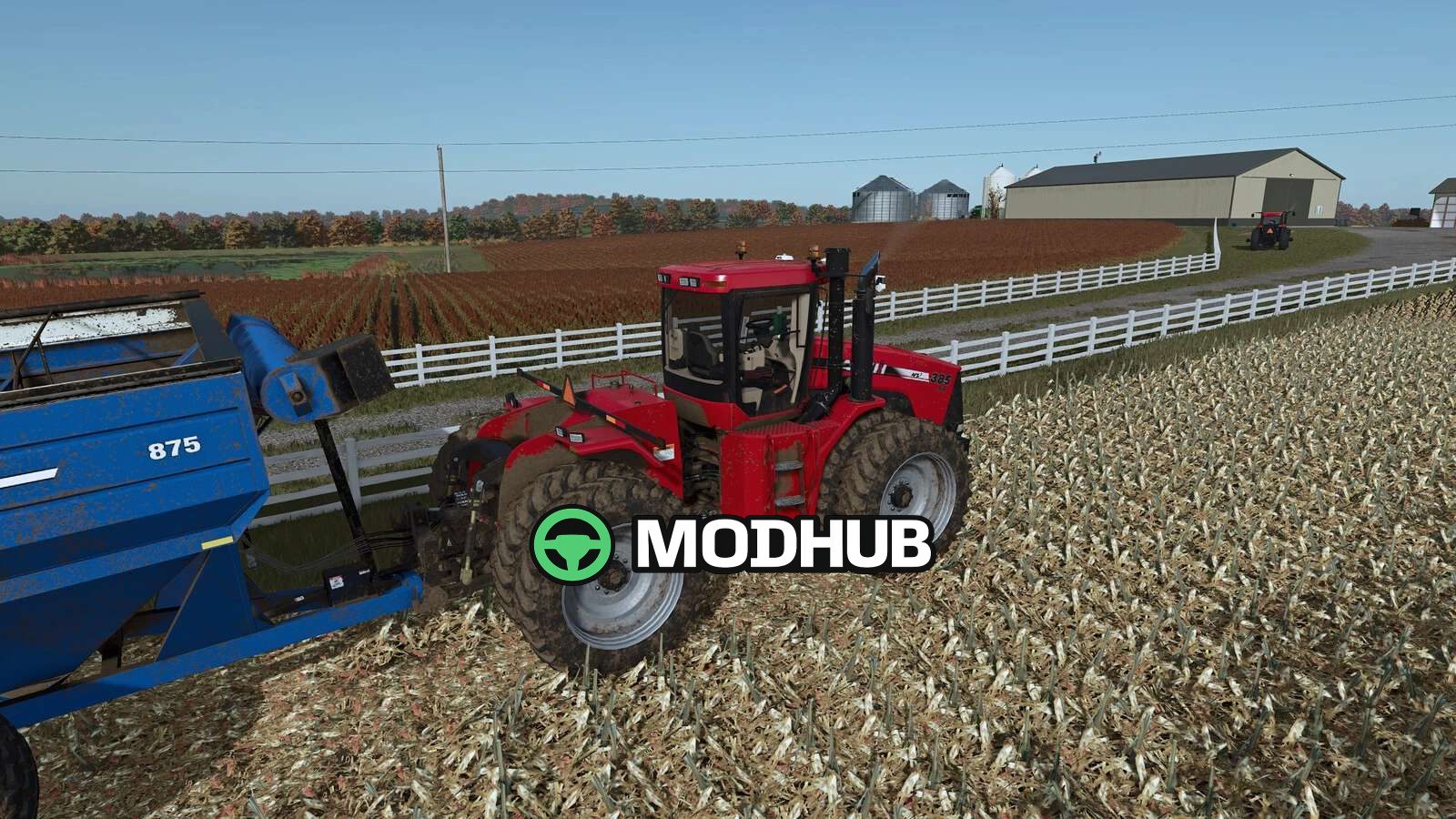 Мод на Великі трактори Case IH STX для Фермер Симулятор 25