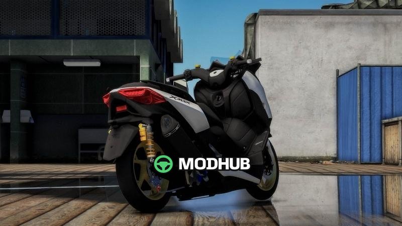 Мотоцикл 2019 Yamaha XMAX 300 для GTA 5