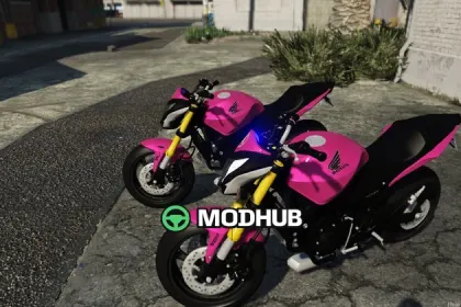 Мотоцикл Honda Hornet 2014 для GTA 5