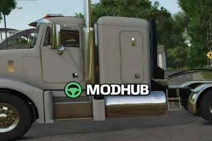 Тягач Pete 377 v1.0 для FS25