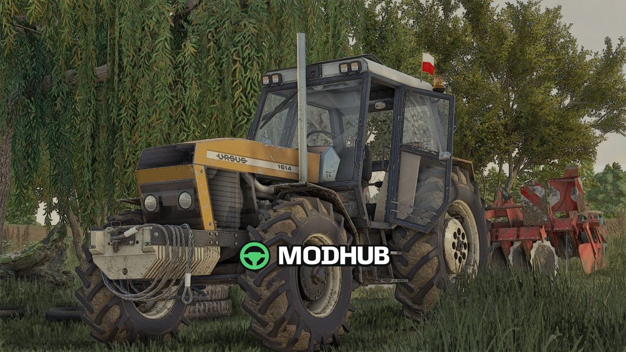 Трактор Ursus 6cyl Pack V1.5 для FS25