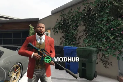 Пістолет M4A1-S Masterpiece для GTA 5