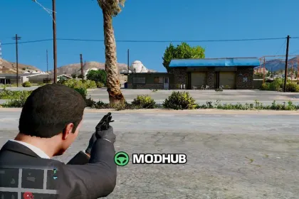 Анімований Glock 20 для GTA 5