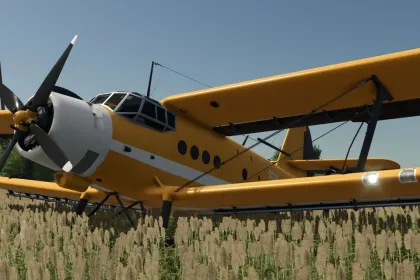 Сільськогосподарський літак-обприскувач Antonov An-2 Agro Sprayer для Farming Simulator 25