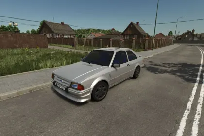 Автомобіль Ford Escort RS Turbo 1986 для Farming Simulator 25