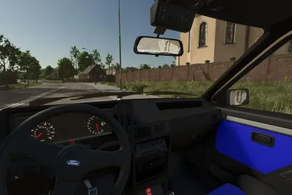 Автомобіль Ford Escort RS Turbo 1986 для Farming Simulator 25 — 3