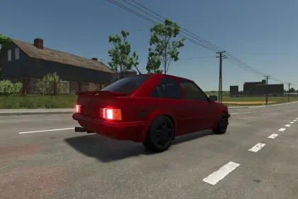 Автомобіль Ford Escort RS Turbo 1986 для Farming Simulator 25 — 6