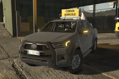 Пікап Toyota Hilux Invincible 2021 для Farming Simulator 25