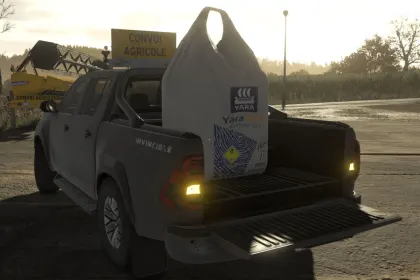 Пікап Toyota Hilux Invincible 2021 для Farming Simulator 25 — 2