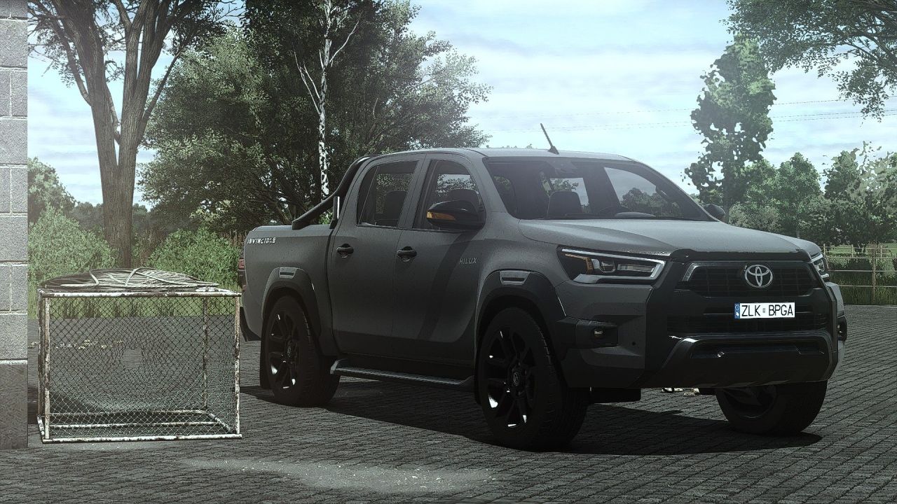 Пікап Toyota Hilux Invincible 2021 для Farming Simulator 25