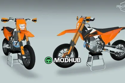 Мотоцикл 2020 KTM EXC450 Supermoto для GTA 5