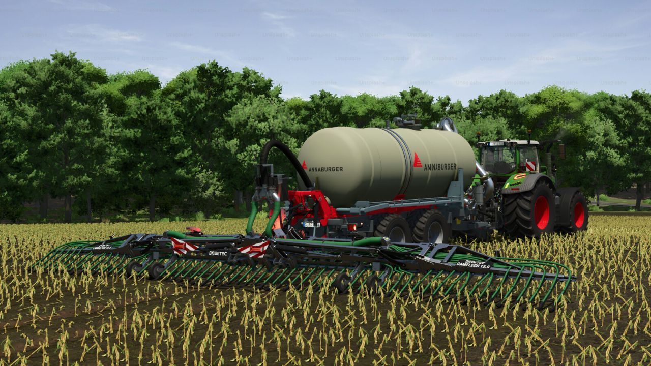 Ефективний Аплікатор Гноївки BeTEC Cameleon 15 (15 м) для Точного Внесення - Скріншоти