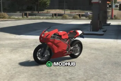 Мотоцикл Ducati 999 R для GTA 5