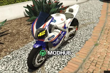 Скін Honda CBR 1000 RR Rothmans для GTA 5