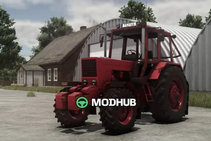 Трактор MTZ 82 Turbo AdamLaszlo V1.0.0.1 для FS25