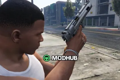Пістолет Desert Eagle для GTA 5 — 2
