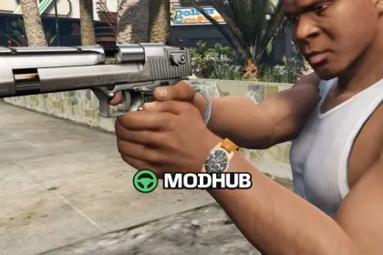 Пістолет Desert Eagle для GTA 5 — 4