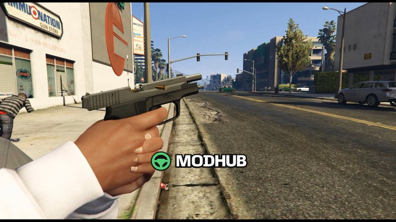 Пістолет Sig Sauer P228 для GTA 5