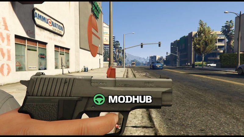 Пістолет Sig Sauer P228 для GTA 5