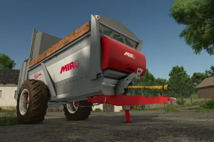 Розкидач гною Miro SH 140 для Farming Simulator 25