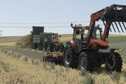 Трактор Case IH Farmall C Series для Farming Simulator 25
