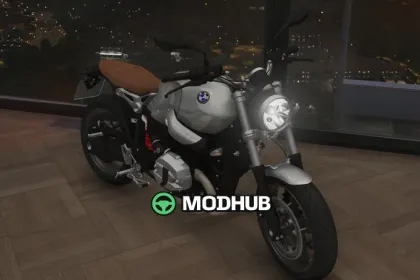 Мотоцикл BMW RnineT для GTA 5