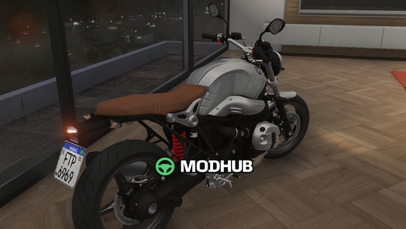 Мотоцикл BMW RnineT для GTA 5
