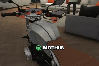 Мотоцикл BMW RnineT для GTA 5 — 4