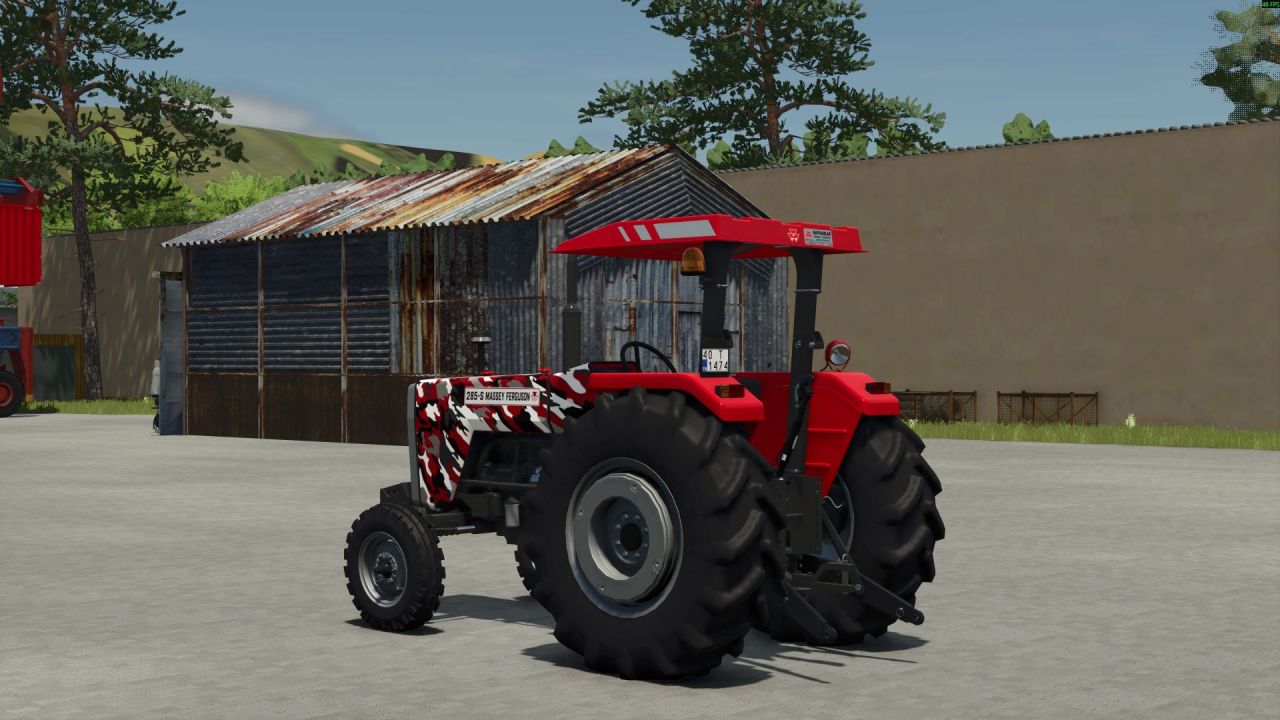 Трактор Massey Ferguson 200 Series Edit для Farming Simulator 25