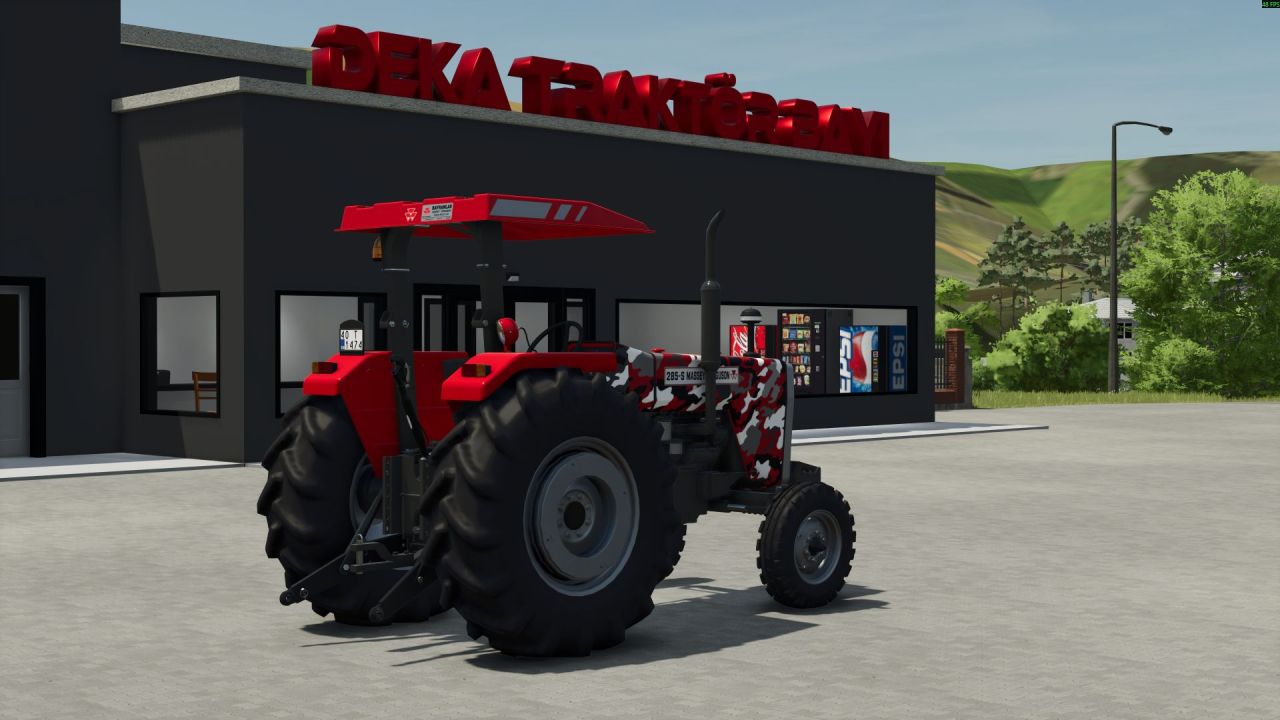 Трактор Massey Ferguson 200 Series Edit для Farming Simulator 25