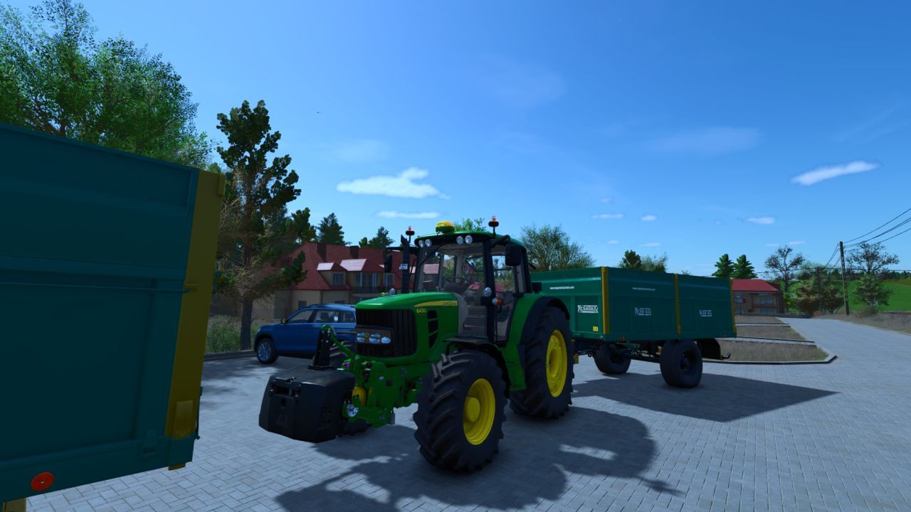 Трактор John Deere 6R Chief для Farming Simulator 25