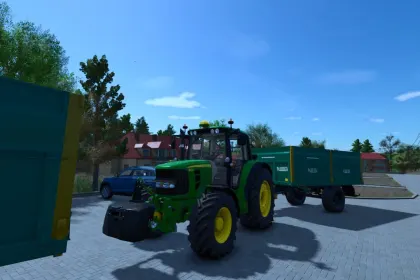 Трактор John Deere 6R Chief для Farming Simulator 25 — 2