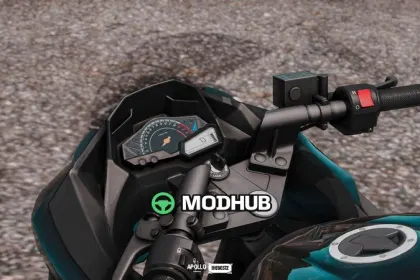 Мотоцикл Kawasaki Ninja300 2017 для GTA 5 — 5