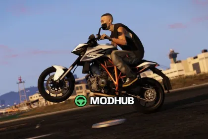 Мотоцикл 2014 KTM Super Duke R для GTA 5