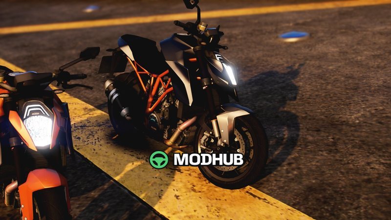Мотоцикл 2014 KTM Super Duke R для GTA 5