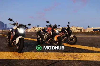 Мотоцикл 2014 KTM Super Duke R для GTA 5 — 6