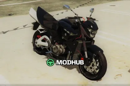 Мотоцикл Suzuki B-King 1300 для GTA 5