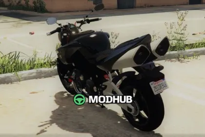 Мотоцикл Suzuki B-King 1300 для GTA 5 — 2
