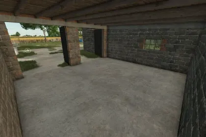 Ефективний Garage Pack: Компактні Гаражі для Техніки + Курник для FS25 — 6