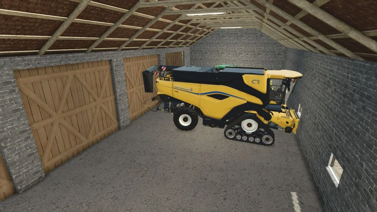 Modern Garage 45x11 for Farming Simulator 25 — Convenient Equipment Storage